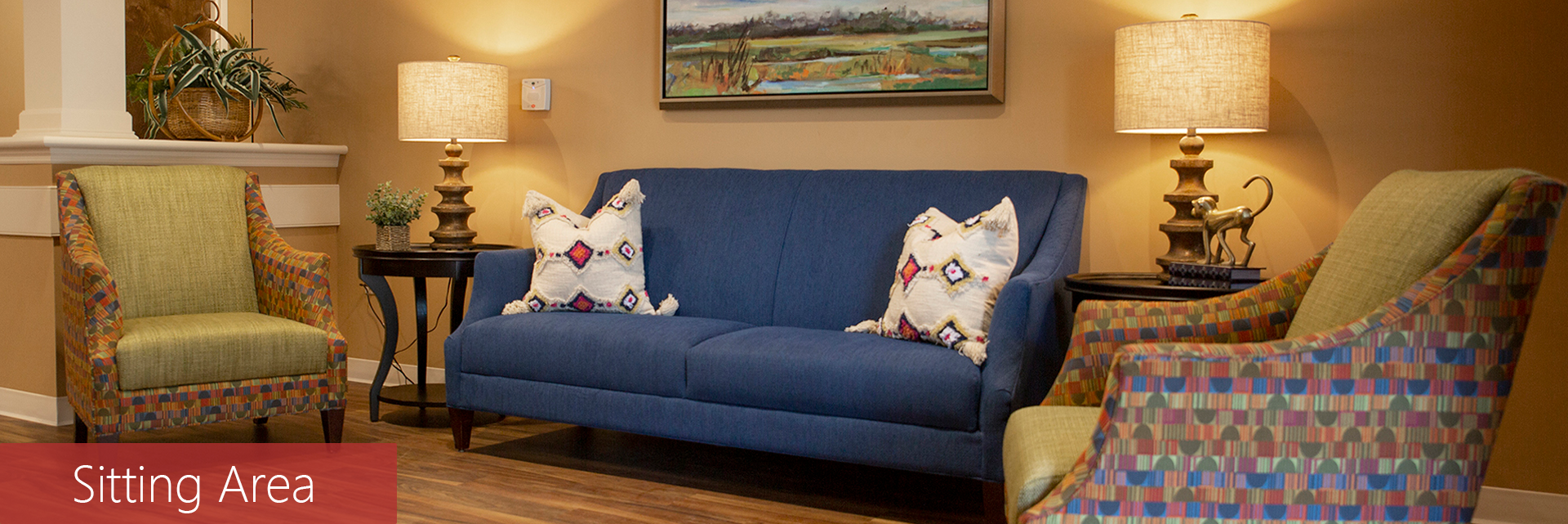 Sitting area at Autumn Lane